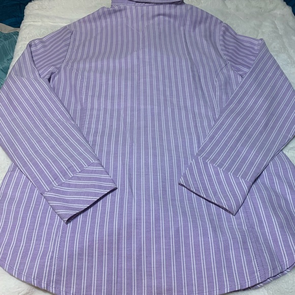 Women casual shirt medium light purple - Picture 3 of 7